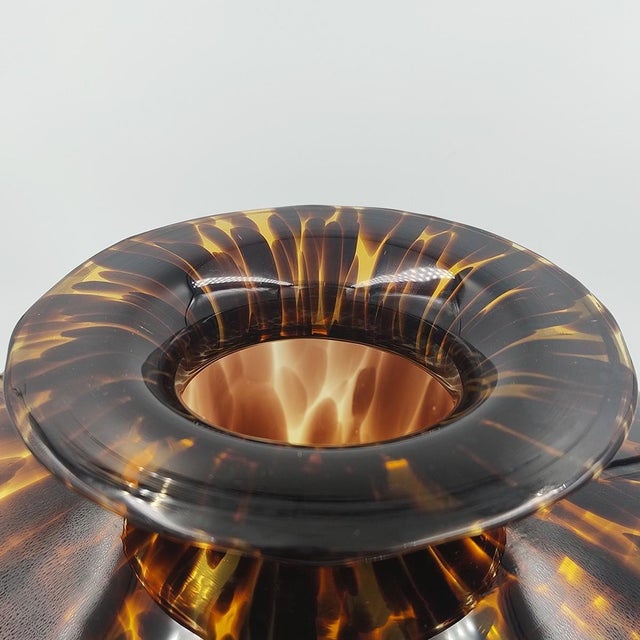 1960s Gorgeous Vase in Murano Glass. Made in Italy For Sale - Image 4 of 6