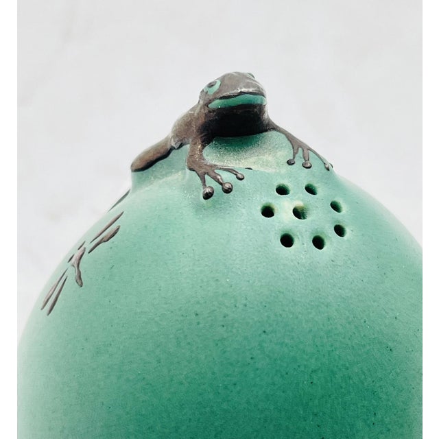 1990s Modern Emilia Castillo Plata Pura Frog Salt & Pepper Shakers For Sale - Image 15 of 16