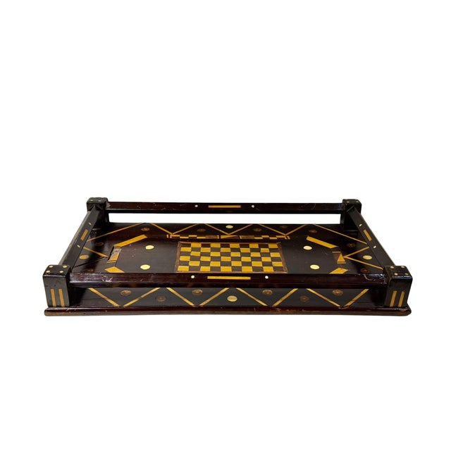 Late 19th Century Inlaid Italian Games Tray For Sale In Tampa - Image 6 of 8