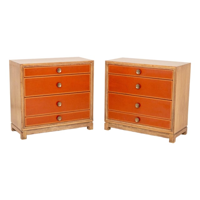 Tommi Parzinger X Charak Modern Dressers, Pair For Sale