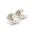1990s 1990s Pair of Tiffany & Co Estate Sterling Silver Cufflinks For Sale - Image 5 of 9
