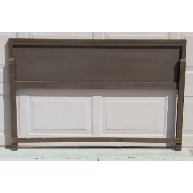 Victorian-Style Carved Wood Twin Headboard For Sale - Image 10 of 12