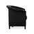 Aura Armchair in Black Leather by Paolo Piva for Wittmann For Sale - Image 11 of 14