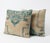This beautiful 20'' x 20'' pillow cover set was made from authentic Turkish rug pieces. Bright colors of wool adorn the...