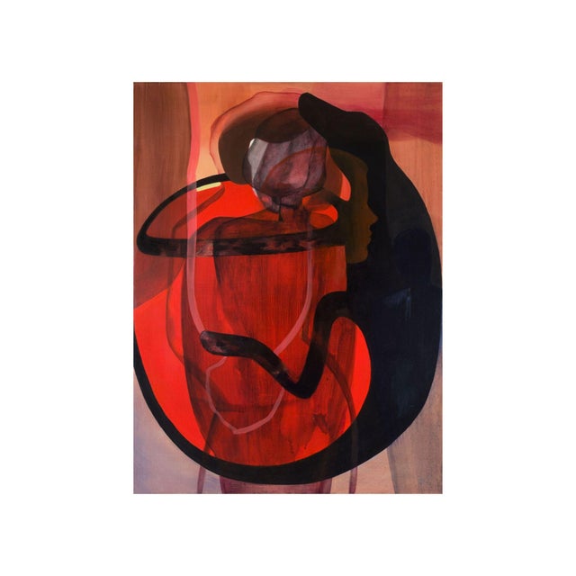 About the painting vibrant energy meets introspective silence. This acrylic painting explores the tension between...