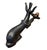 2000 - 2009 Vintage Cast Iron Fish & Dolphin Architectural Door Knocker For Sale - Image 5 of 12