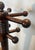 1950s Brutalist carved oak coat racks by Charles Dudouyt For Sale - Image 9 of 12