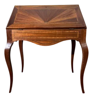 Louis Xv Style Sloping Desk in Marquetry