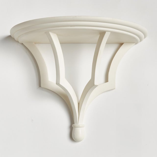 This corbelinspired open design mango wood wall bracket is the ultimate decorative shelf. Perfect for displaying your...