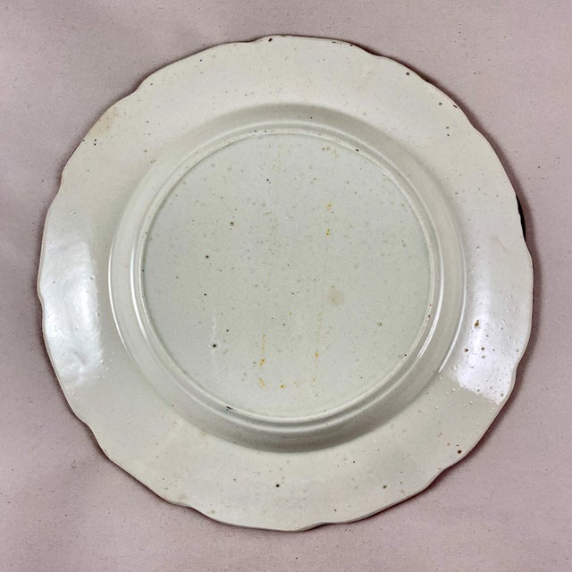 Odd Fellow / Mason Pearlware Lustre Painted Plate – B For Sale - Image 10 of 10