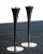 Vintage Mid Century Modern Solingen German Chrome Candle Sticks - a Pair For Sale - Image 4 of 7