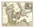 Christoph Weigel, Map of Denmark, 1724 For Sale