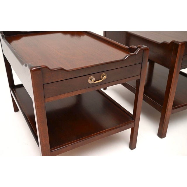 Antique Georgian Side Tables, 1950, Set of 2 For Sale - Image 9 of 11