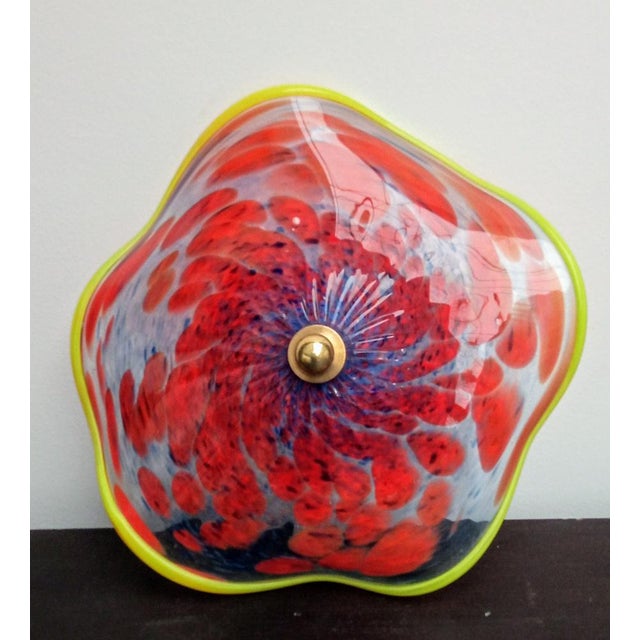 Vintage Wall Light in Murano Glass For Sale - Image 7 of 18