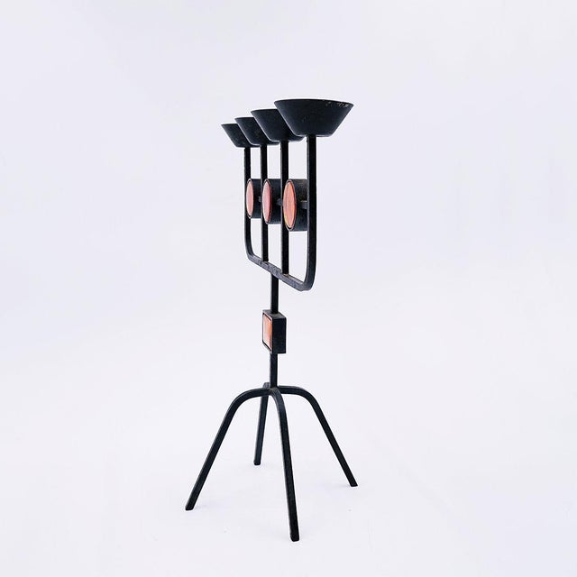 1960s Swedish Candleholder by Erik Hoglund and Hubbard Ander, 1960s For Sale - Image 5 of 15