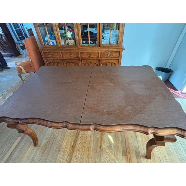 1990s 1990s Century Furniture Dining Table For Sale - Image 5 of 12
