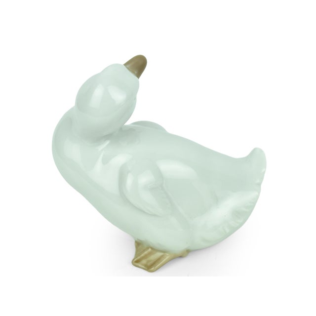 Ceramic Vintage Handcrafted Nao by Lladro Porcelain Duck and Goose Figurines - Set of 2 For Sale - Image 7 of 9