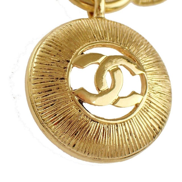 CHANEL COCO Mark Stone choker Necklace Accessories gold main image 1