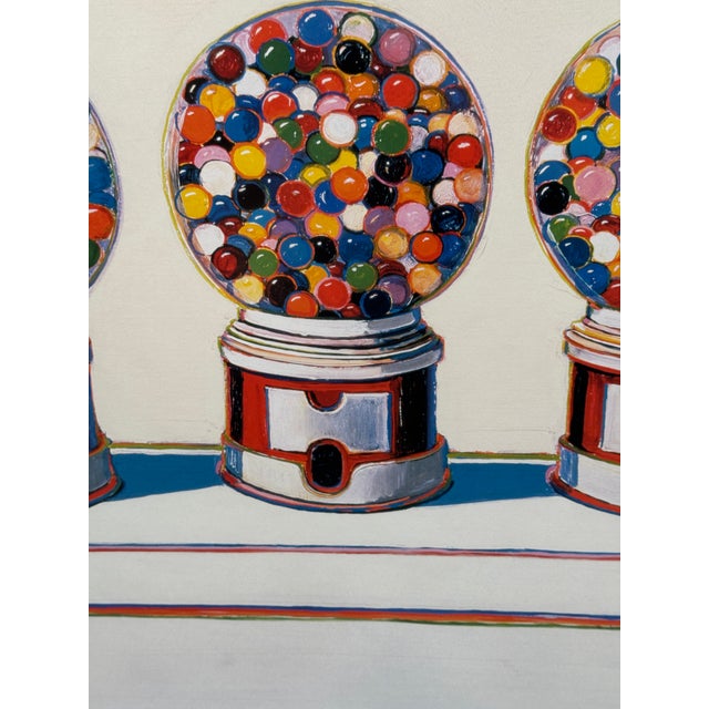 Wayne Thiebaud Three Machines Print, Framed For Sale - Image 11 of 12