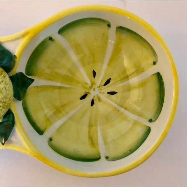 Vintage Italian Pottery Lemon Bowl Chairish