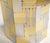 Metal Signed Paul Evans 1970s Cityscape Patchwork Chrome and Brass Octagonal Breakfast Dining Table For Sale - Image 7 of 9
