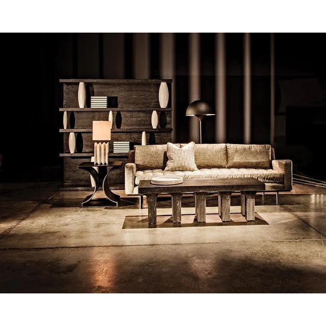 Wood NOIR Santos Coffee Table, Cinder Black For Sale - Image 7 of 7