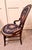 Early 20th Century Antique Upholstered Armchair With Needlepoint Upholstery 1938 For Sale - Image 5 of 9