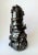 Black Contemporary Modernist Ceramic Sculpture Vase 'Babel' by Diane Grant For Sale - Image 8 of 9