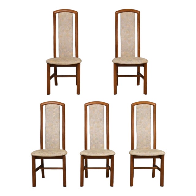 Danish Modern Teak Dining Chairs by Skovby - Set of 5 For Sale