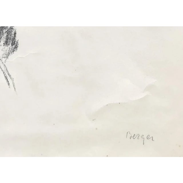 Hans Berger, Portrait d'homme, 1920, Lithograph For Sale - Image 3 of 7