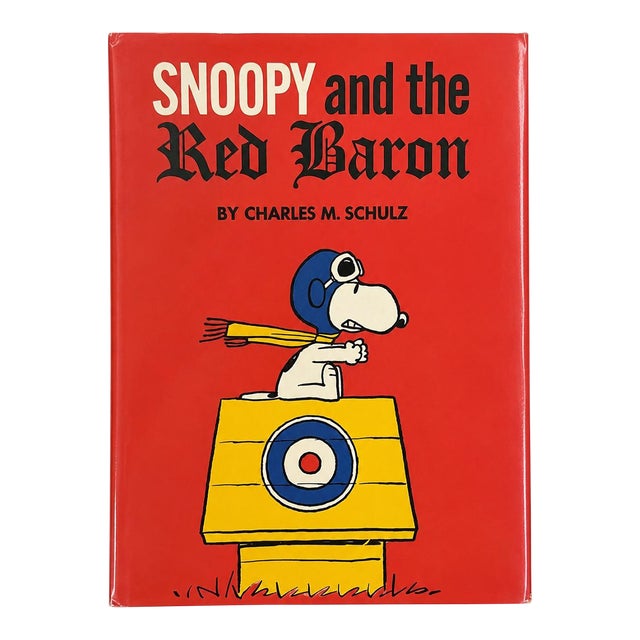 Snoopy and the Red Baron by Charles M. Schulz 1967 Book Hardcover For Sale