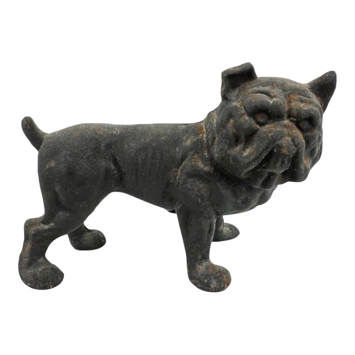 Vintage Cast Iron Bulldog Doorstop Chairish