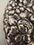 19th Century Art Nouveau Sterling Silver Repousse Hand Mirror For Sale - Image 9 of 11