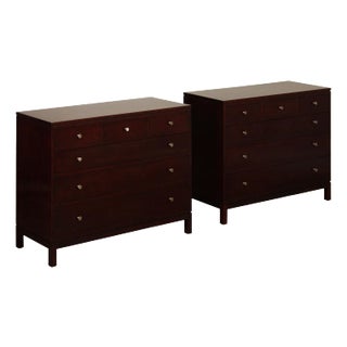 Stickley Metropolitan Collection Pair of Cherry Single Dressers For Sale