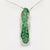 Late 20th Century 18k White Gold Diamond Carved Jade Pendant/Brooch Choker Wire Necklace For Sale - Image 4 of 12