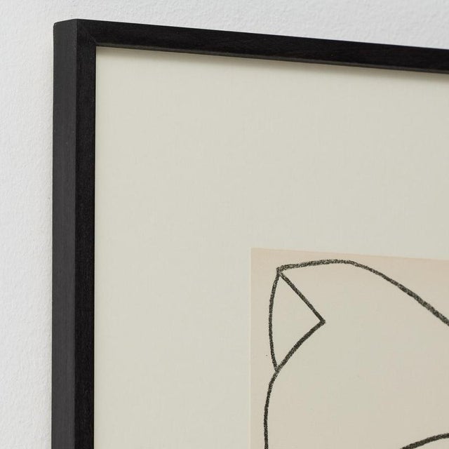 1950s Françoise Gilot, Portrait of a Woman, 1951, Lithograph, Framed For Sale - Image 5 of 18