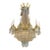 Fine 19th C. French Empire Bronze and Crystal Chandelier For Sale