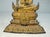 Ntique Early 1800s Gold Gilded Bronze Thai Rattanakosin Buddha Statue Sculpture For Sale - Image 12 of 18