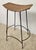 Mid-Century Modern Mid Century Barstools Attributed to Arthur Umanoff Wicker and Iron Pair For Sale - Image 3 of 9