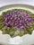 Vintage Hydrangea Round Serving Tray For Sale - Image 6 of 6