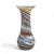 Rustic Mid 20th Century Desert Sands Multi Color Swirl Art Pottery Vase For Sale - Image 3 of 9