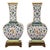 Antique Pair Monumental Chinese Qing Qianlong Period Cloissoné Enamel Vases 1795 For Sale - Image 9 of 16