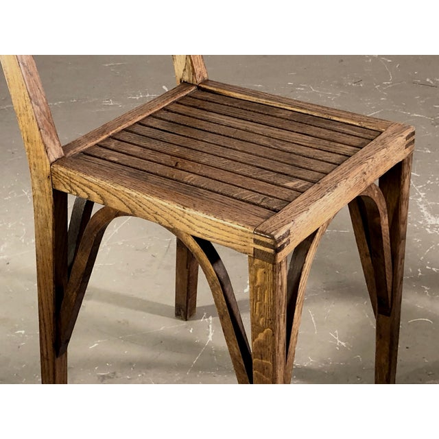 Modern Set of Modern French Chairs, 1950s For Sale - Image 3 of 12