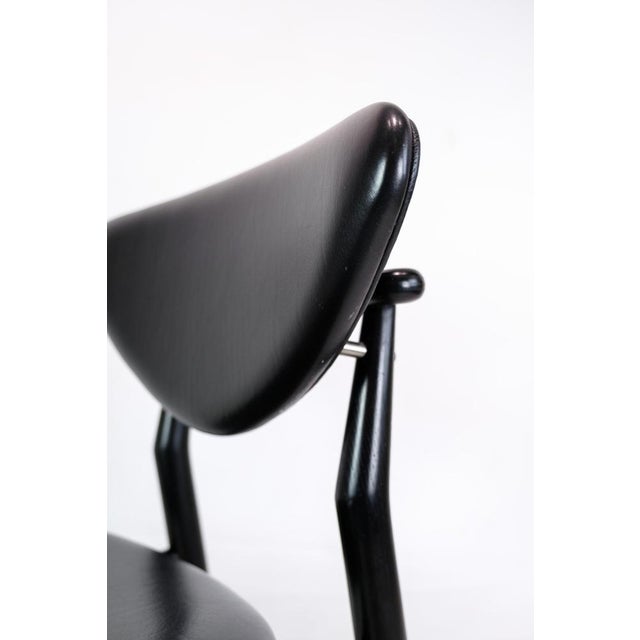 Black Painted Oak Model 108 Dining Chair by Finn Juhl, 2000s For Sale - Image 6 of 16