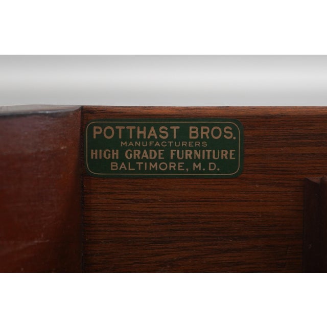 Pothast Bros. Mahogany Federal Style Sideboard For Sale - Image 18 of 18