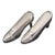 Late 20th Century Godinger Ladies Shoes High Heel Pumps Silver Plated Salt & Pepper Shakers For Sale
