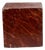 Lacquered Cube with Freestanding Base For Sale
