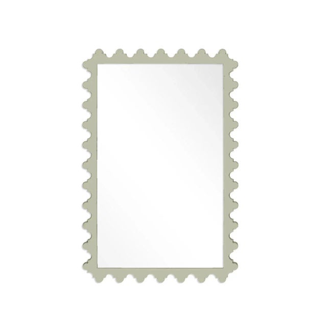 Contemporary Fleur Home Garden District Magazine Rectangle Mirror in Mizzle, 24x35.5 For Sale - Image 3 of 3