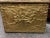 Traditional Firewood Coal Wood Repousse Box with Artistic Scenes Brass Panels, 19th Century For Sale - Image 3 of 9