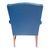 Royal Blue Step Back Into Mid-Century Elegance With This Stunning Vintage Lounge Chair and Matching Ottoman Set For Sale - Image 8 of 9